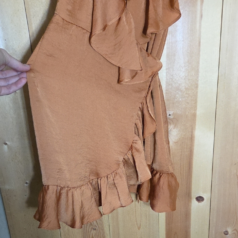 Tobi Tan Ruffle Mini Dress - Picture 3 of 5